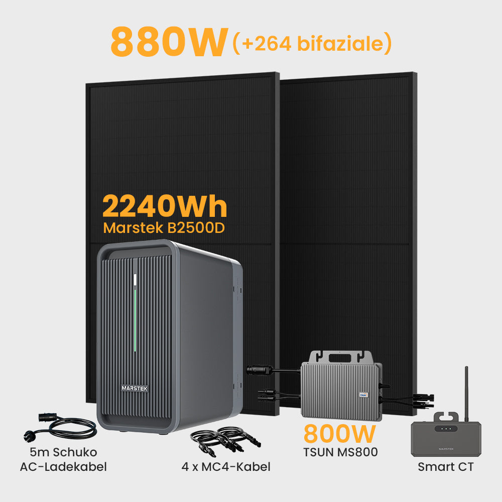 Marstek B2500-D Batteriespeicher für Balkonkraftwerk, 2240Wh deal