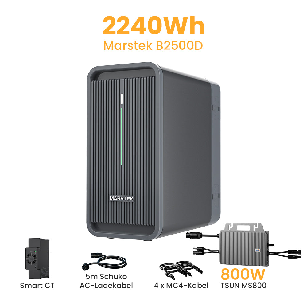 Marstek B2500-D Batteriespeicher für Balkonkraftwerk, 2240Wh deal
