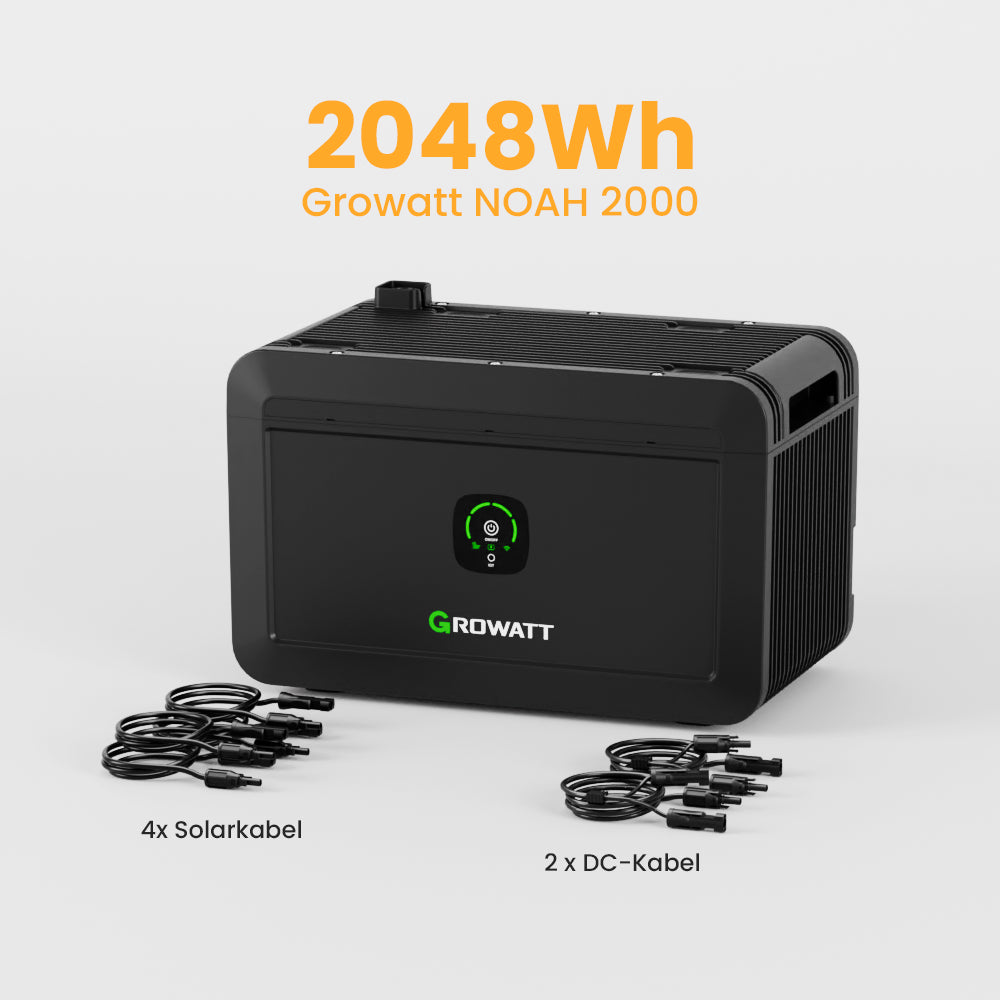 Growatt NOAH 2000 Balkonkraft Batteriespeicher