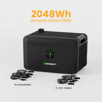 Exklusiv bei Christmas: Growatt NOAH 2000 Balkonkraft Batteriespeicher