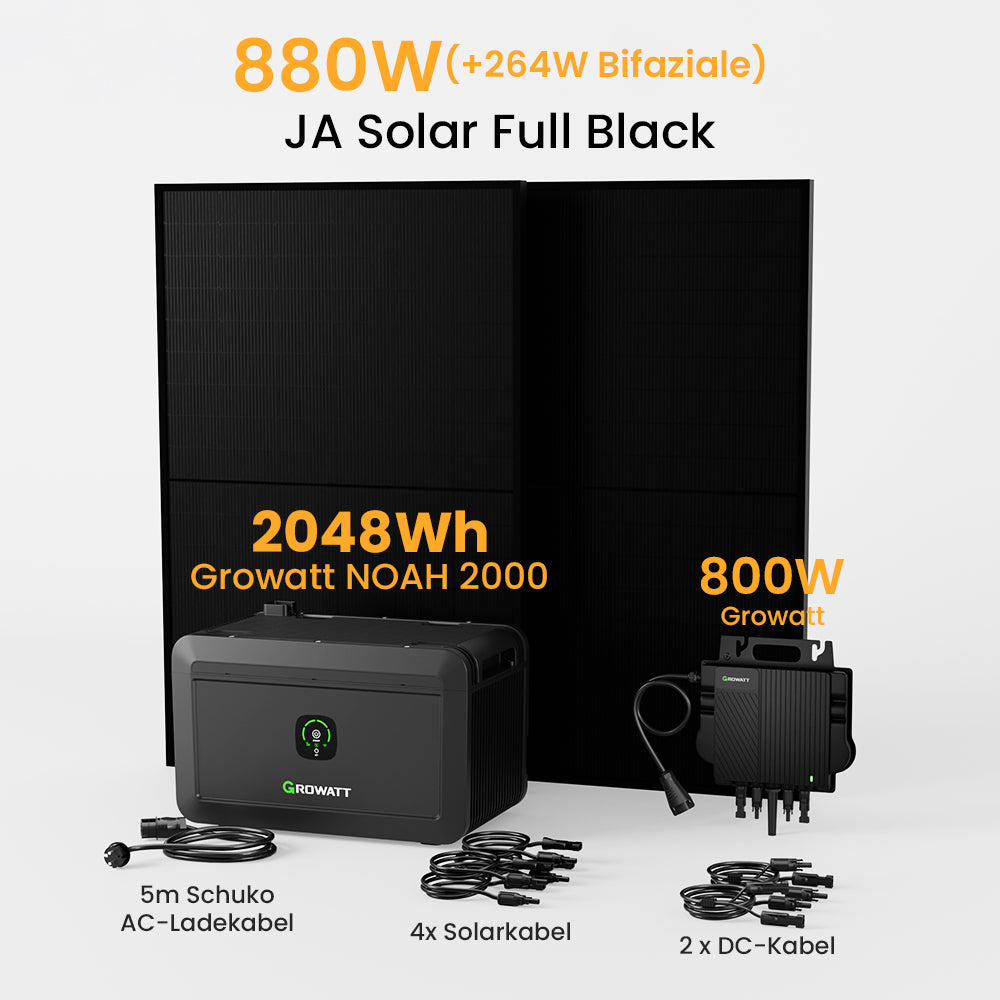 Growatt NOAH 2000 Balkonkraft Batteriespeicher Sonderangebot