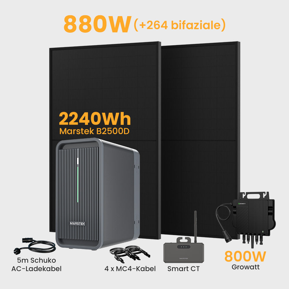 Marstek B2500-D Batteriespeicher für Balkonkraftwerk, 2240Wh deal