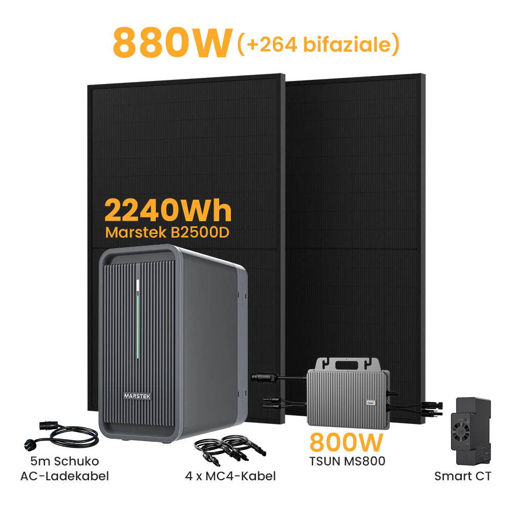 Marstek B2500-D Batteriespeicher für Balkonkraftwerk, 2240Wh deal