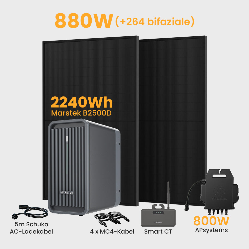 Marstek B2500-D Batteriespeicher für Balkonkraftwerk, 2240Wh deal