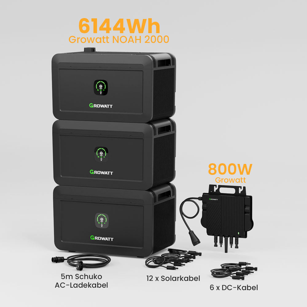 Growatt NOAH 2000 Balkonkraft Batteriespeicher Sonderangebot