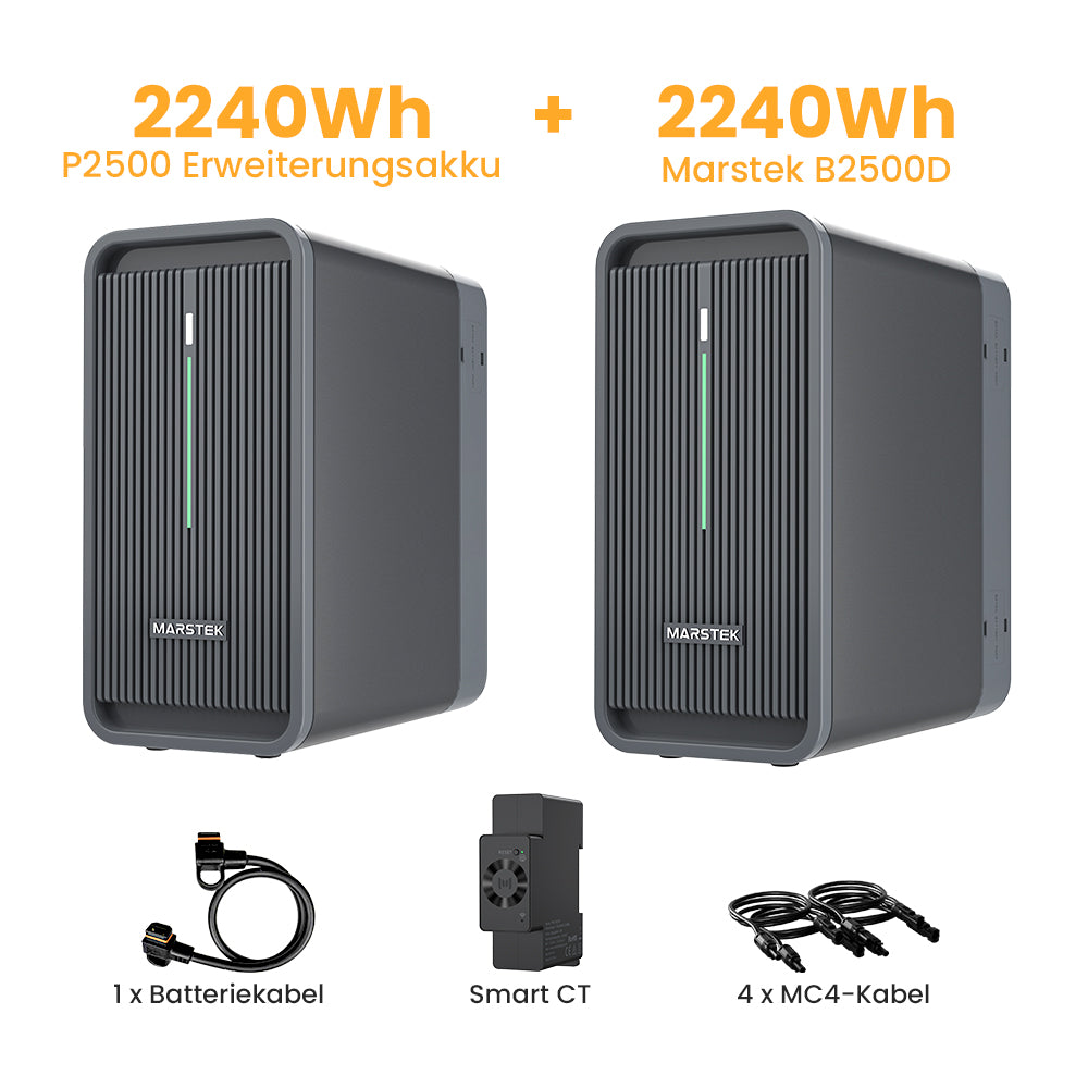 Marstek B2500-D Batteriespeicher für Balkonkraftwerk, 2240Wh deal