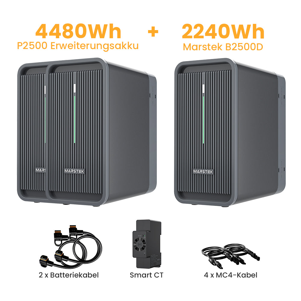 Marstek B2500-D Batteriespeicher für Balkonkraftwerk, 2240Wh deal