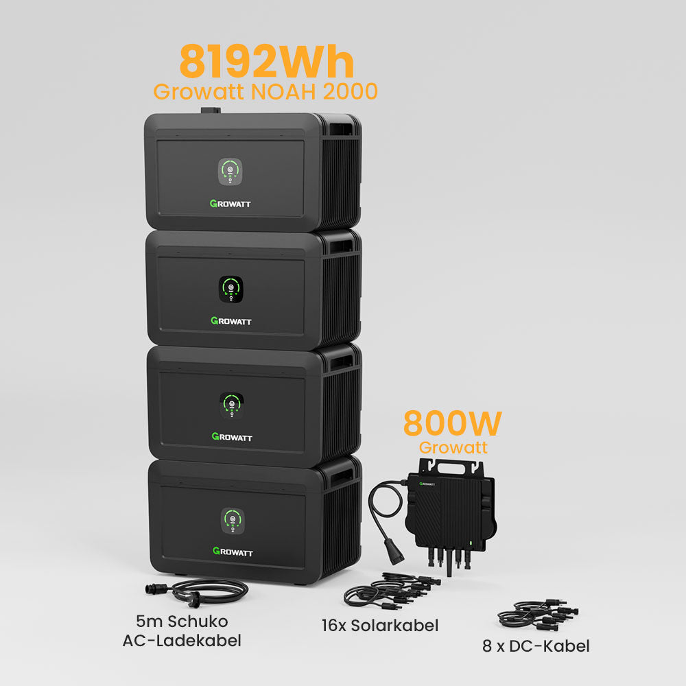 Growatt NOAH 2000 Balkonkraft Batteriespeicher Sonderangebot