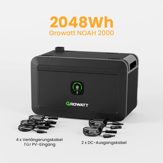 Growatt NOAH 2000 Balkonkraft Batteriespeicher