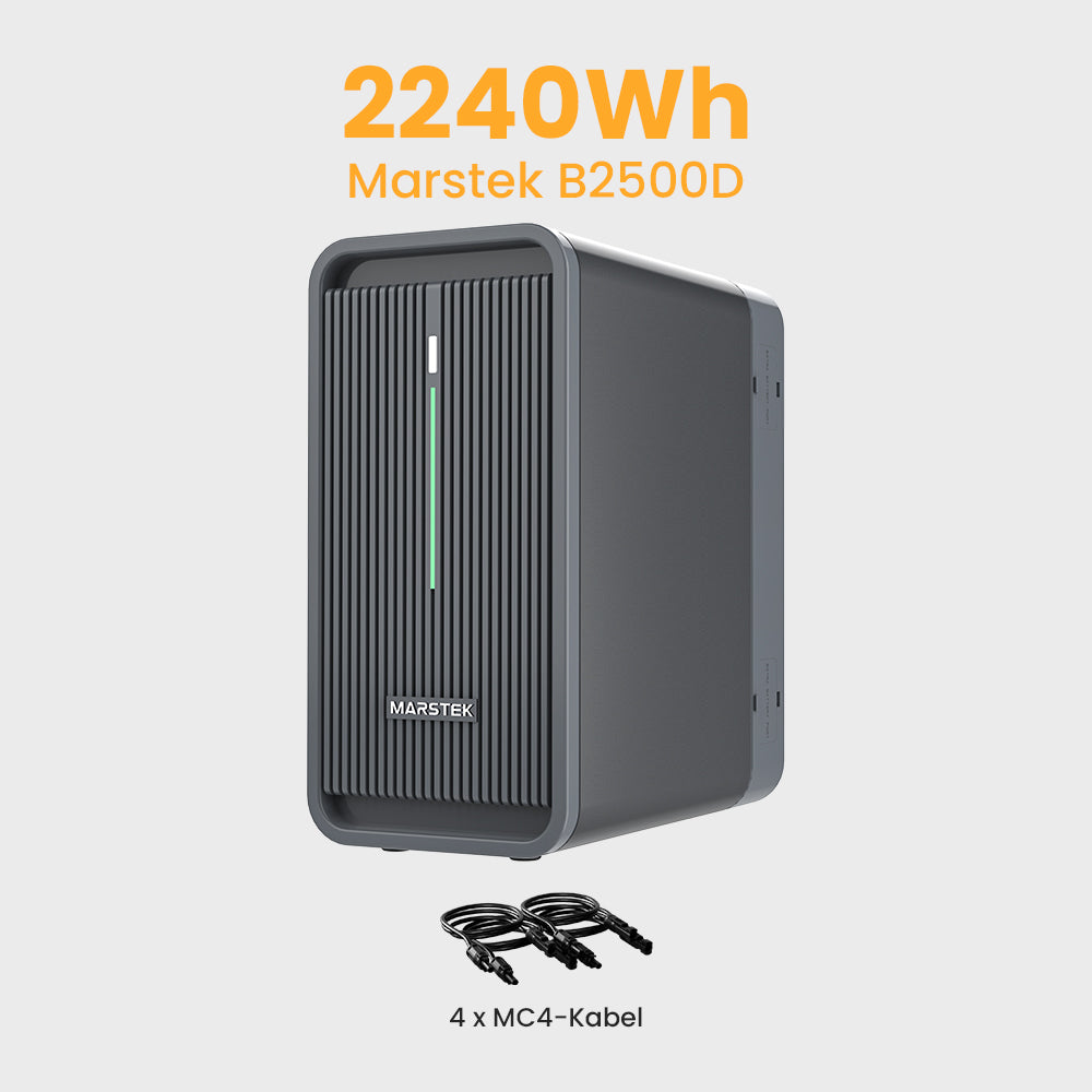 Marstek B2500-D Batteriespeicher für Balkonkraftwerk, 2240Wh deal