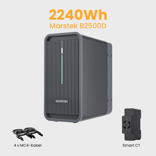 Marstek B2500-D Batteriespeicher für Balkonkraftwerk, 2240Wh deal