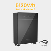 Marstek Venus-E 5,12kWh Speicher für Balkonkraftwerk AC gekoppelt All-in-One Solarspeicher